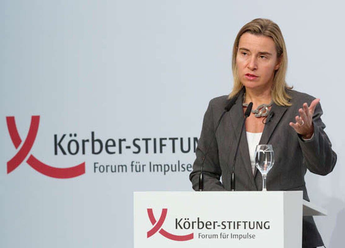 Federica Mogherini, The High Representative of the European Union for Foreign Affairs and Security Policy