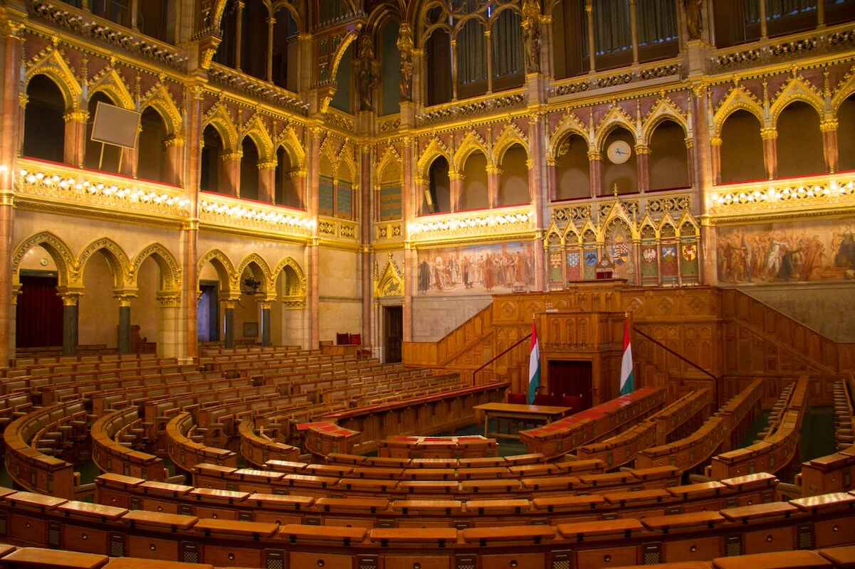 Chamber of Hungarian Parliament Országgyűlés