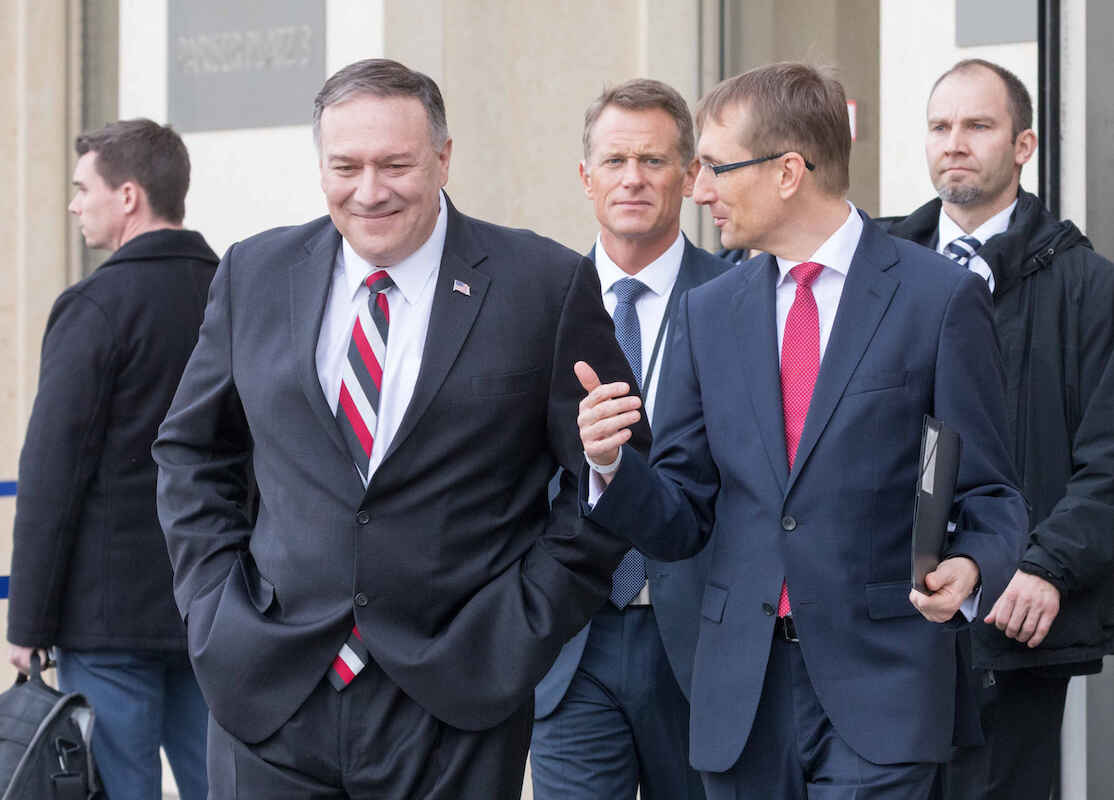 Michel R. Pompeo, Secretary of State of the United States of America, and Thomas Paulsen, 2019