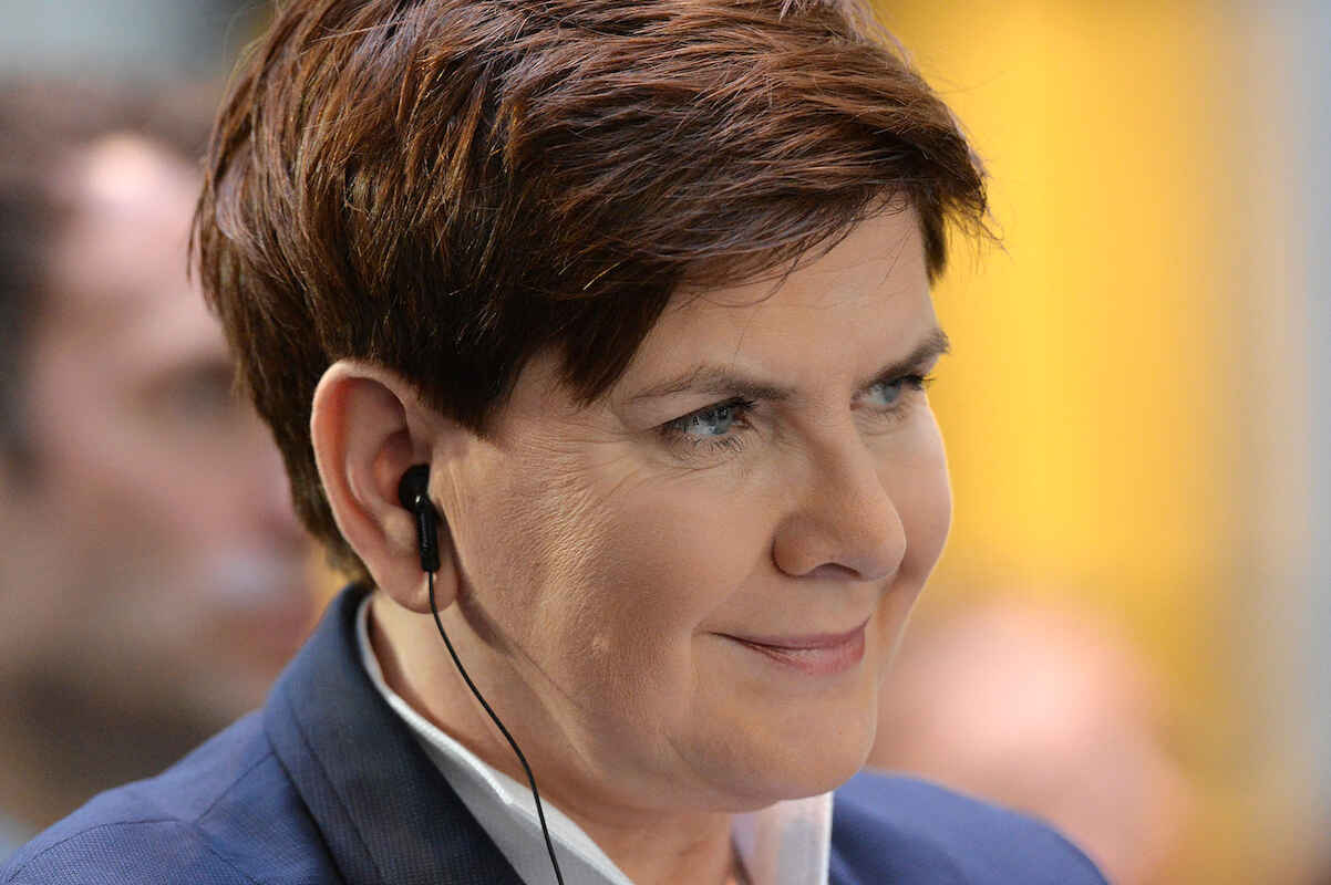 Beata Szydlo, Ministerpräsidentin der Republik Polen, 2016