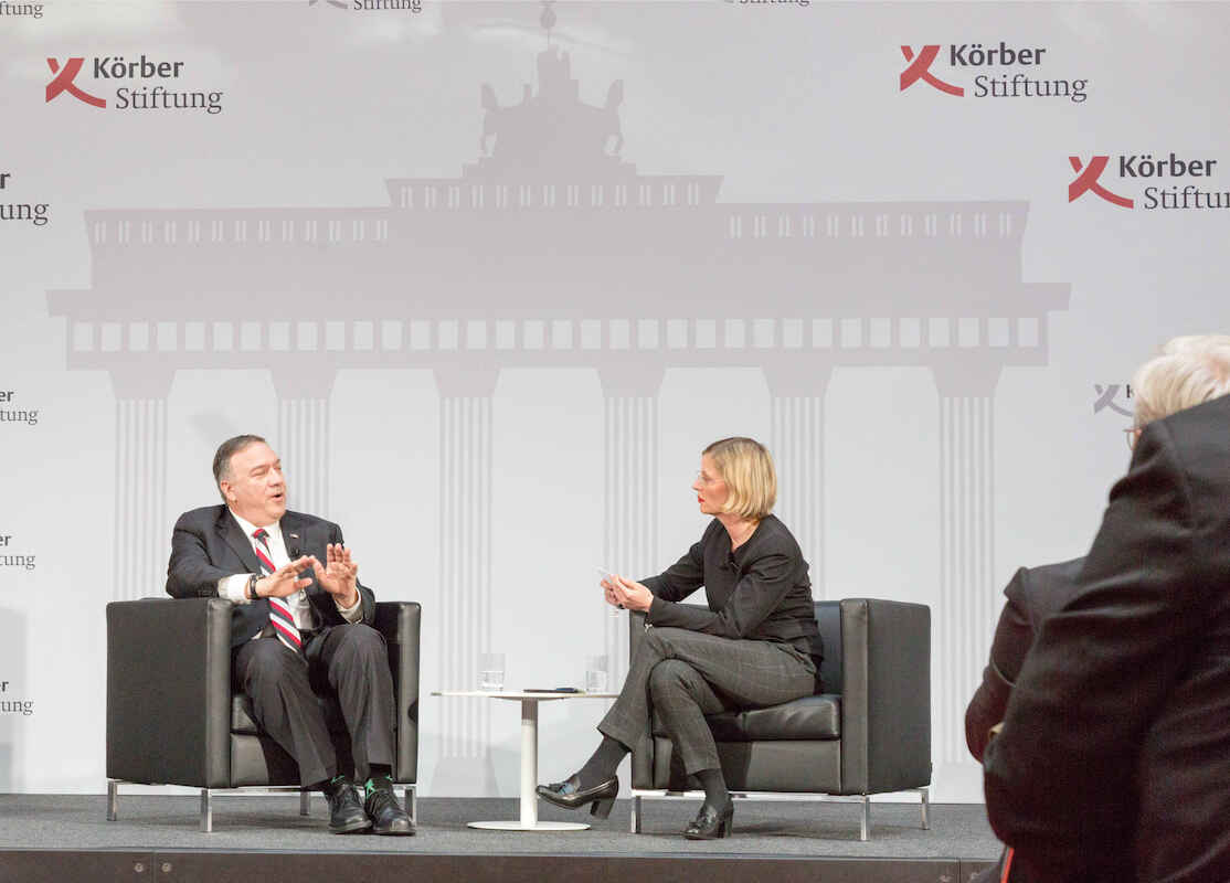 Michael R. Pompeo and Nora Müller, 2019