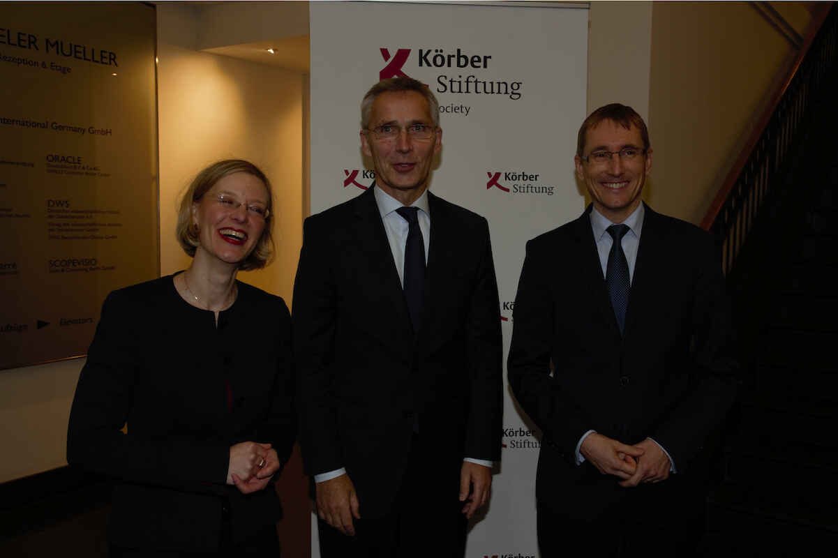 Nora Müller, Jens Stoltenberg, Thomas Paulsen, 2019
