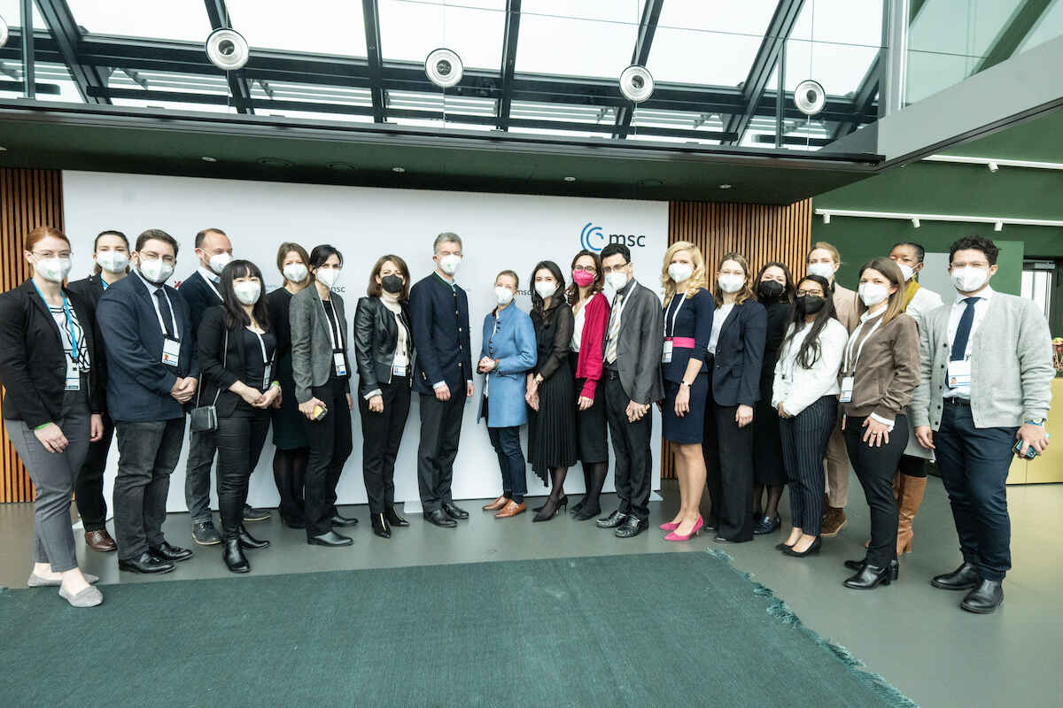 Munich Young Leaders with Ambassador Christoph Heusgen, Chairman of the Munich Security Conference