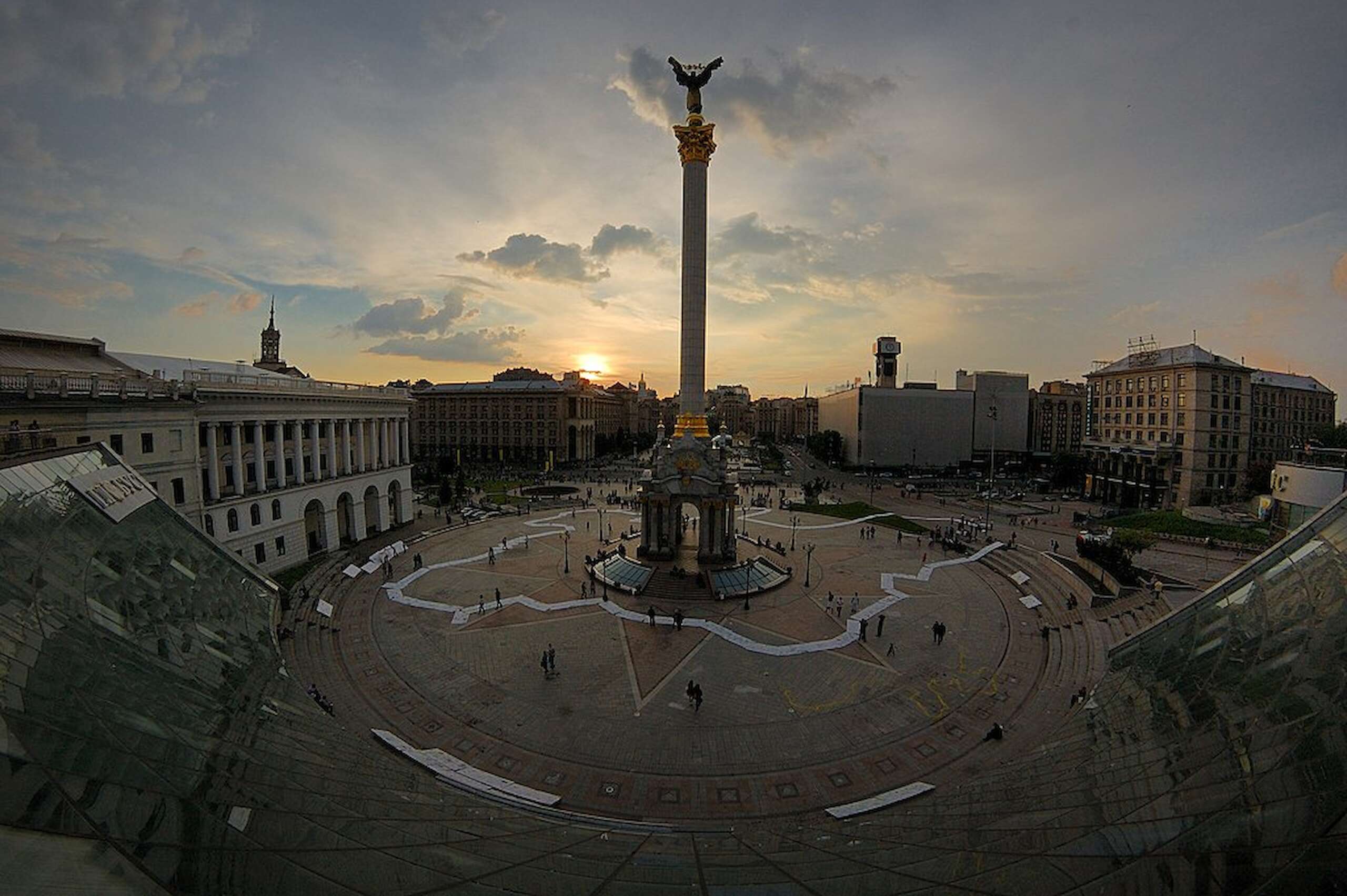 Unabhängigkeitsdenkmal der Ukraine in Kiew