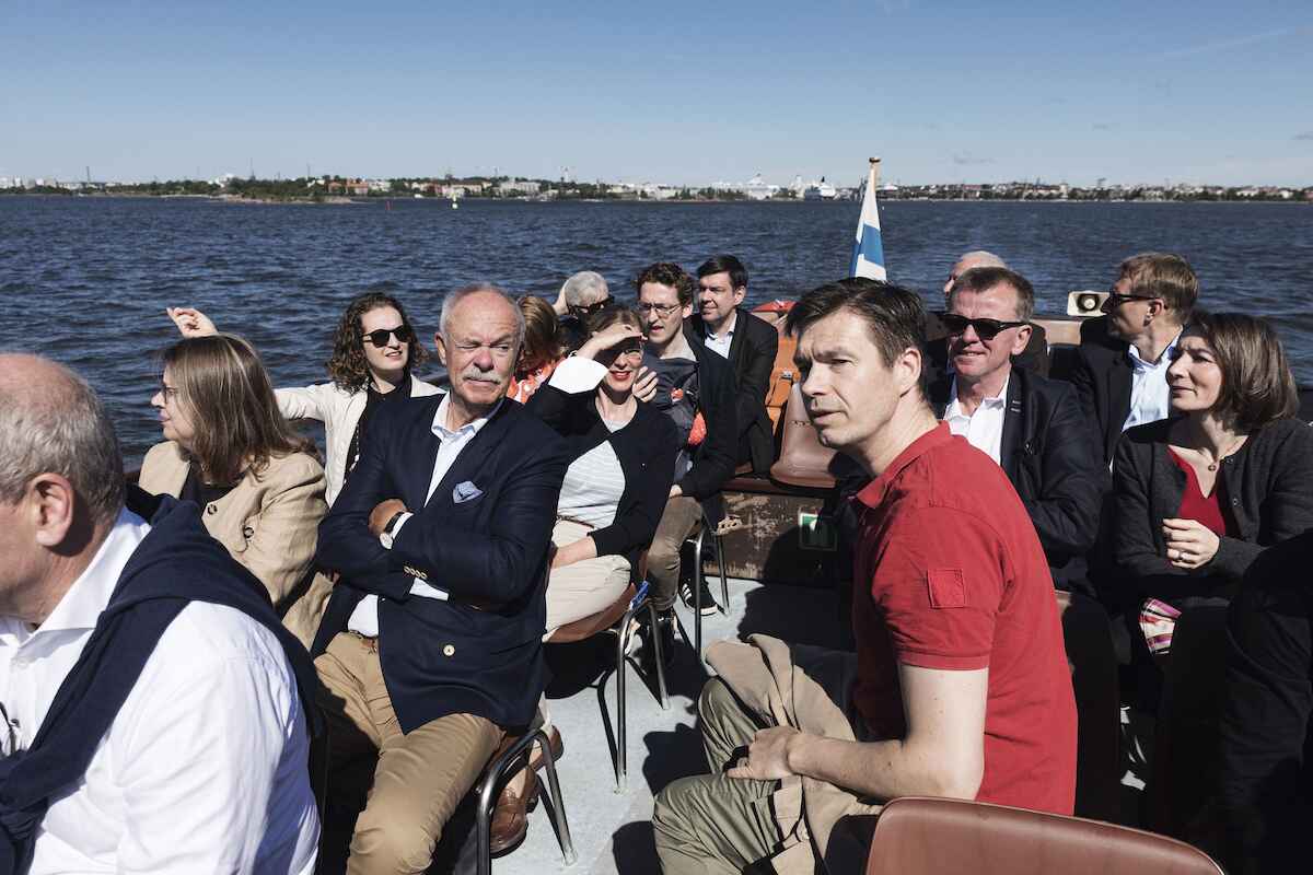 Joint boat trip to Suomenlinna