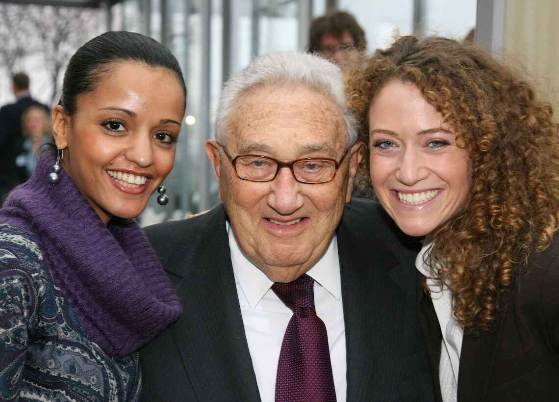 Sawsan Chebli, Henry Kissinger and Melody Sucharewicz