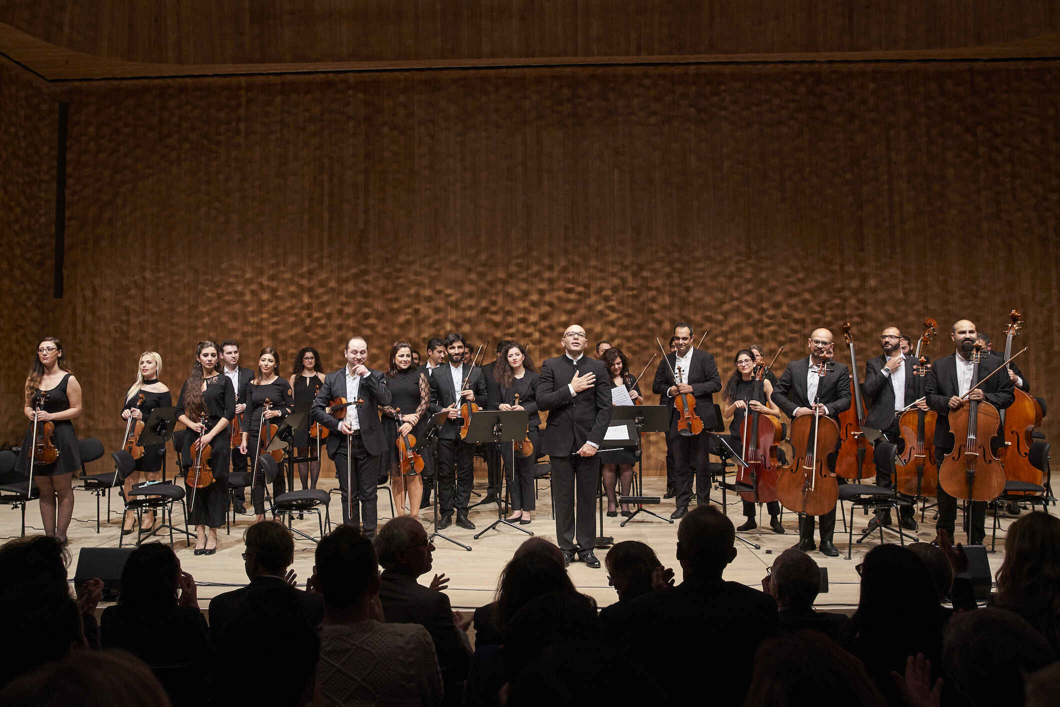 Syrian Expat Philharmonic Orchestra in der Elbphilharmonie