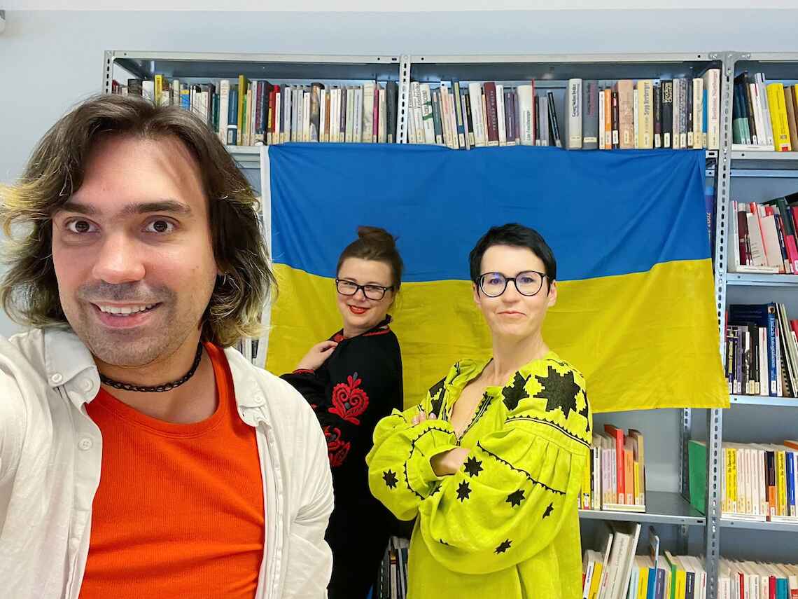 Anton Dorokh, Darka Gorova und Nana Morozova
