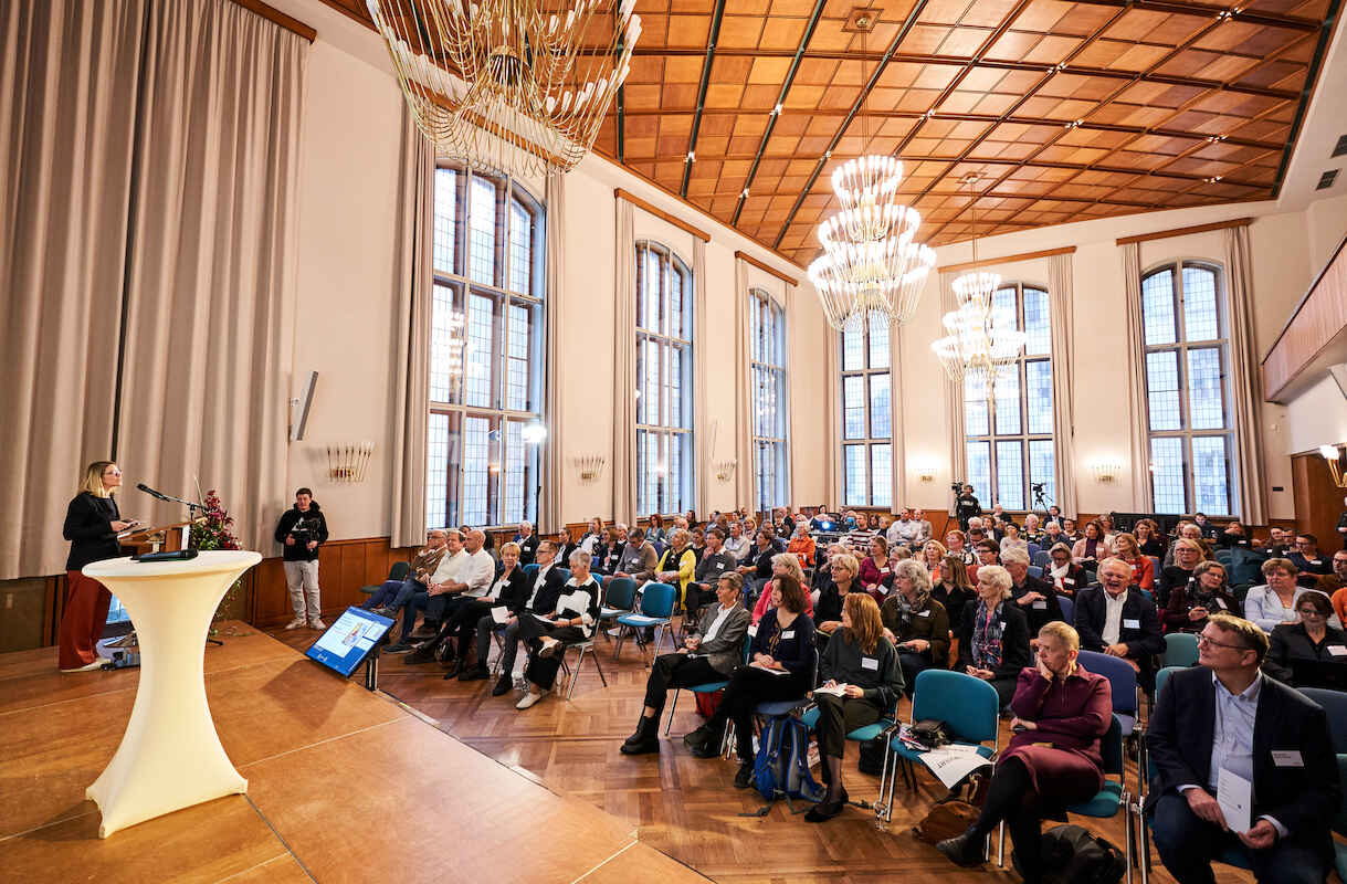 Körber Demografie Symposium 2022 in der Patriotischen Gesellschaft in Hamburg