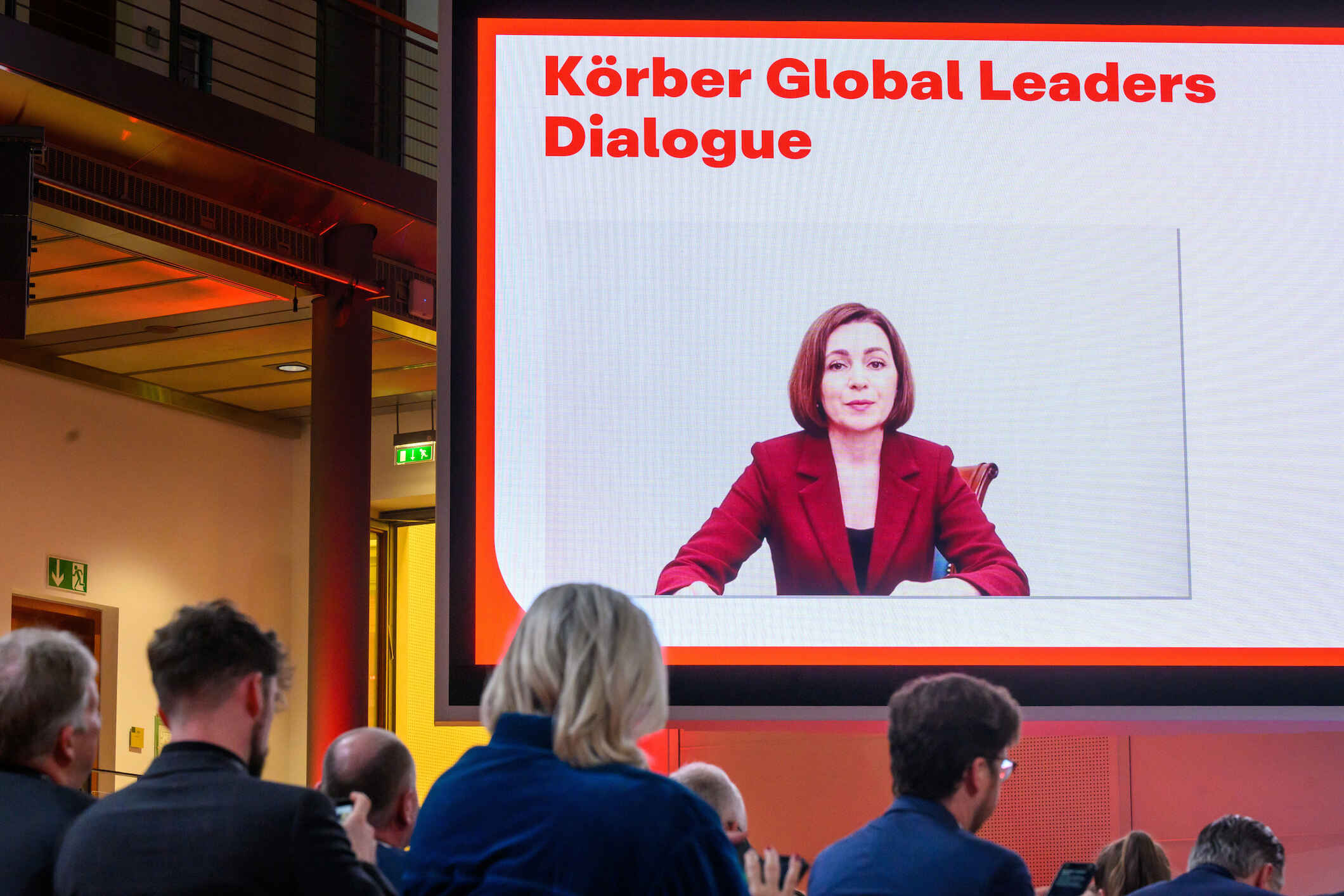 Körber Global Leaders Dialogue - Maia Sandu
