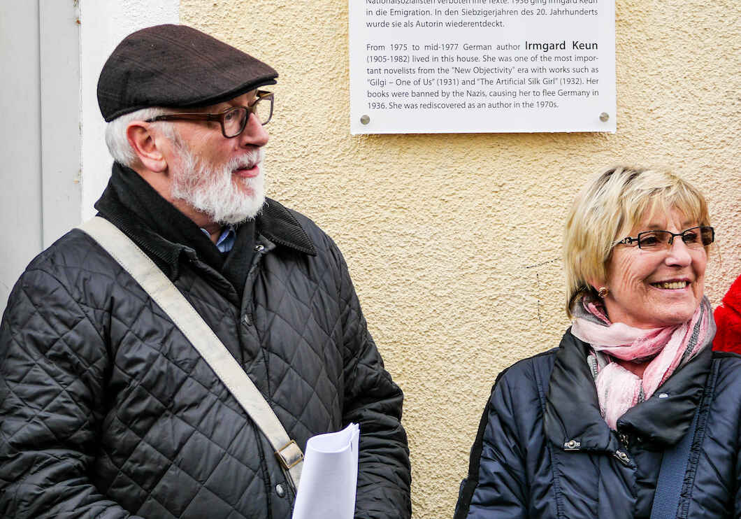 Gedenktafel für Irmgard Keun in der Breite Straße, Bonn