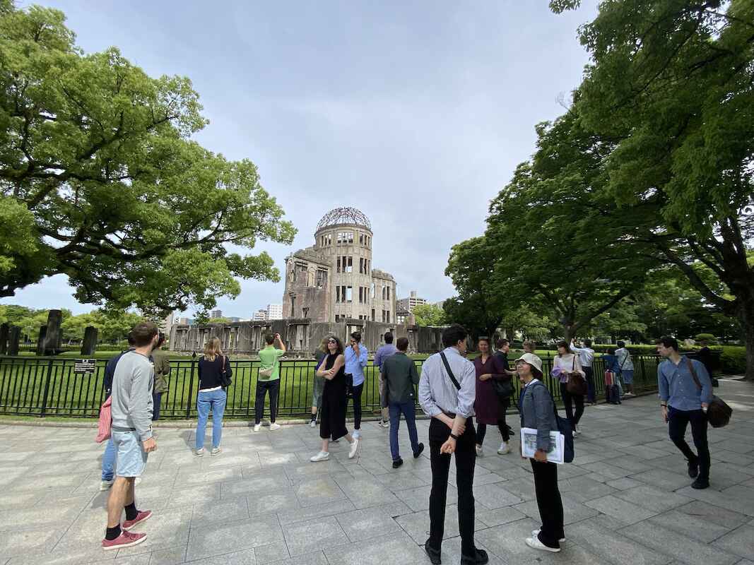 KNA zu Besuch im Hiroshima Peace Memorial Park